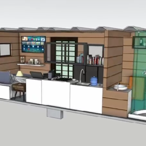 Casa Básica 15m² (Completamente Terminada)