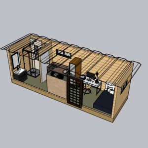 Casa Básica de 15m²