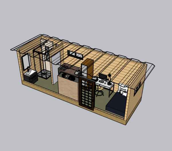 Casa Básica de 15m²