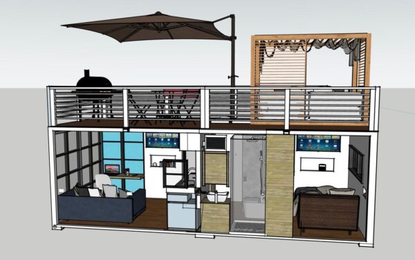Casa Santorini 32m² (sin piso, sin accesorios de cocina y baño) - Image 7