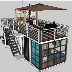 Casa Santorini 32m² (Completamente Terminada)