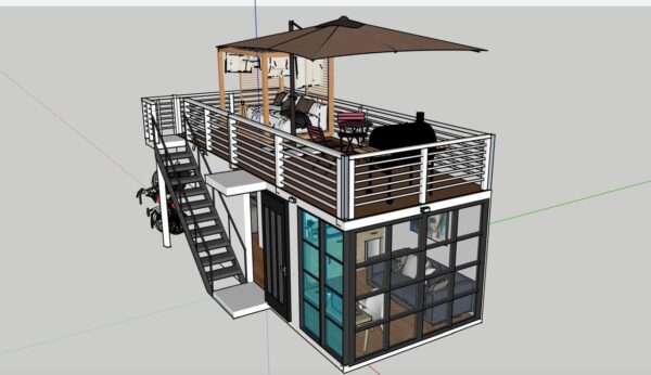 Casa Santorini 32m² (sin piso, sin accesorios de cocina y baño) - Image 2