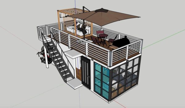 Casa Santorini 32m² (sin piso, sin accesorios de cocina y baño) - Image 5